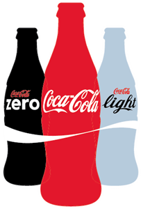 Coca Cola/Zéro/Light